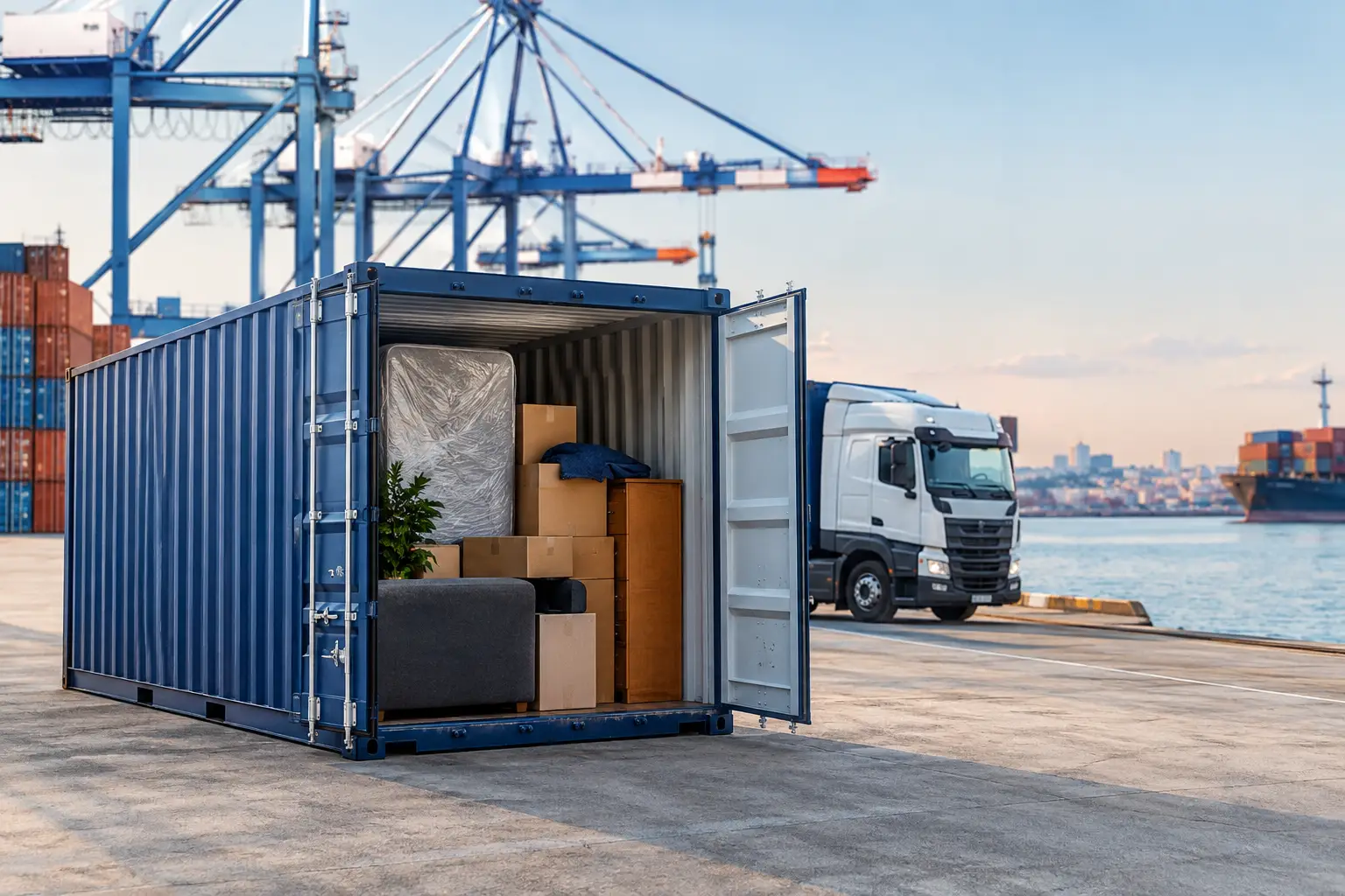 Half Container Shipping Options for International Moves 1 Half Container Shipping Options for International Moves