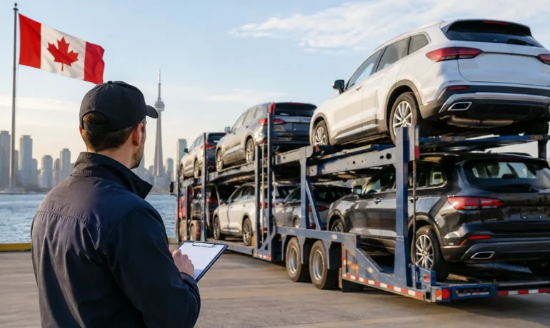 Car Shipping From Canada Before Your Pickup