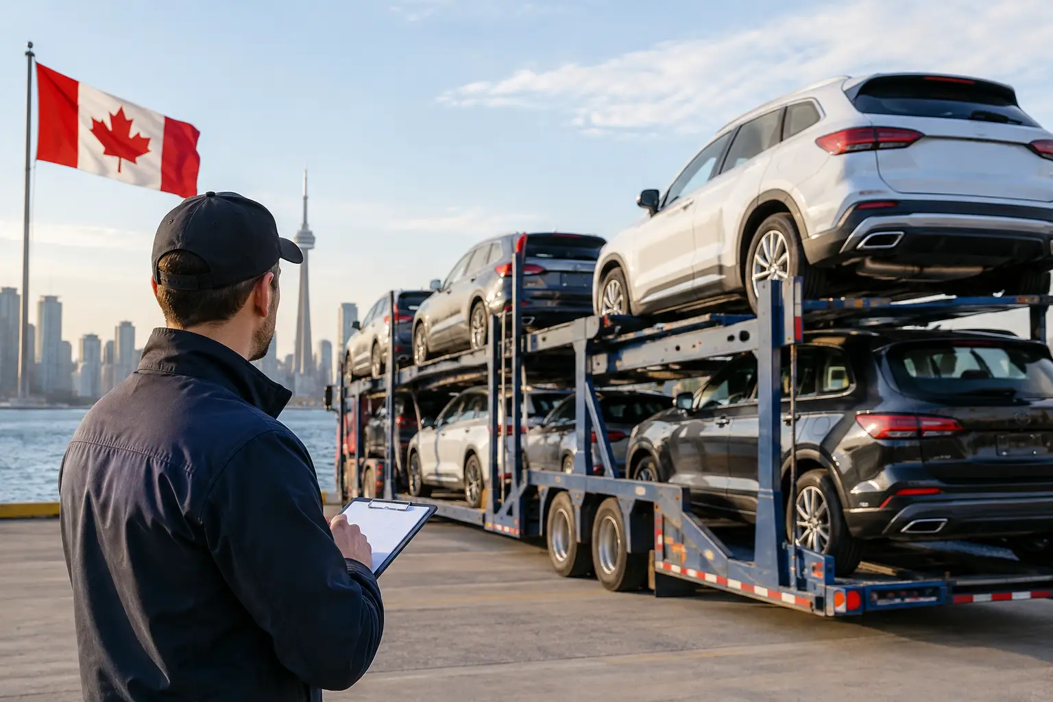 Car Shipping From Canada Before Your Pickup