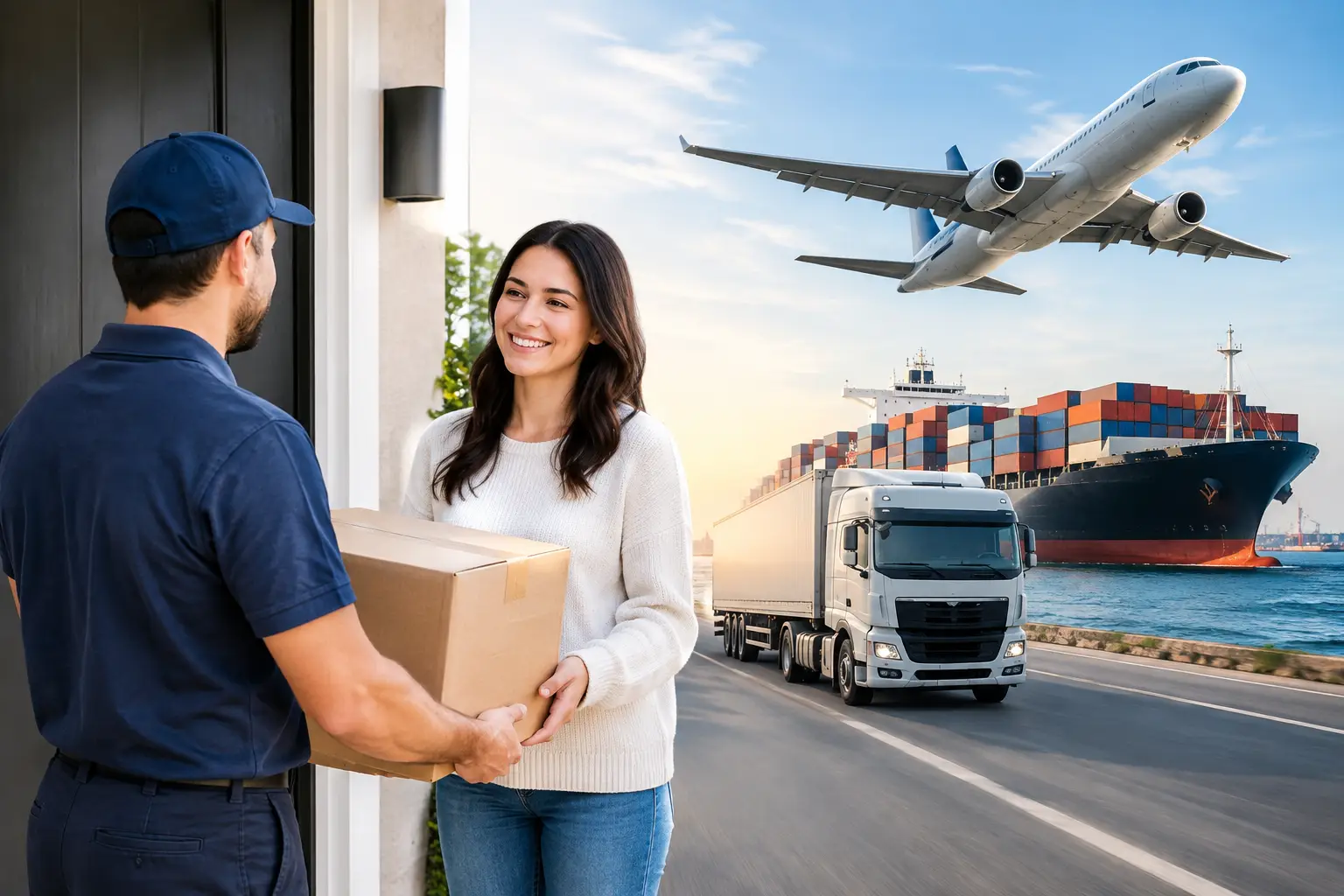 How Door to Door Freight Works Worldwide